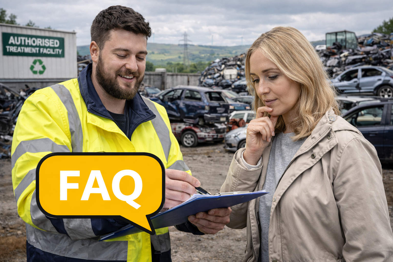 Scrap car FAQs and advice in Dukinfield