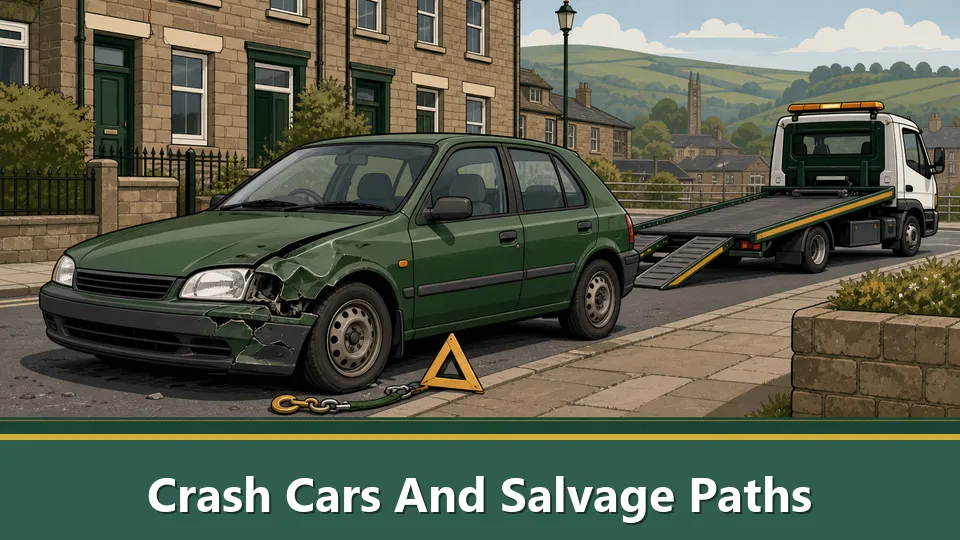 Crash Cars And Salvage Paths